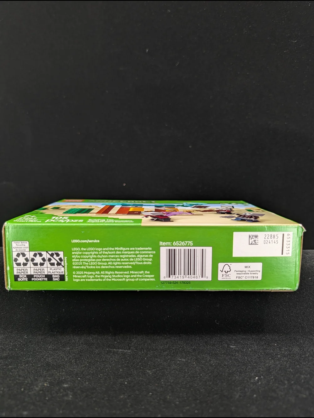 Lego minecraft set